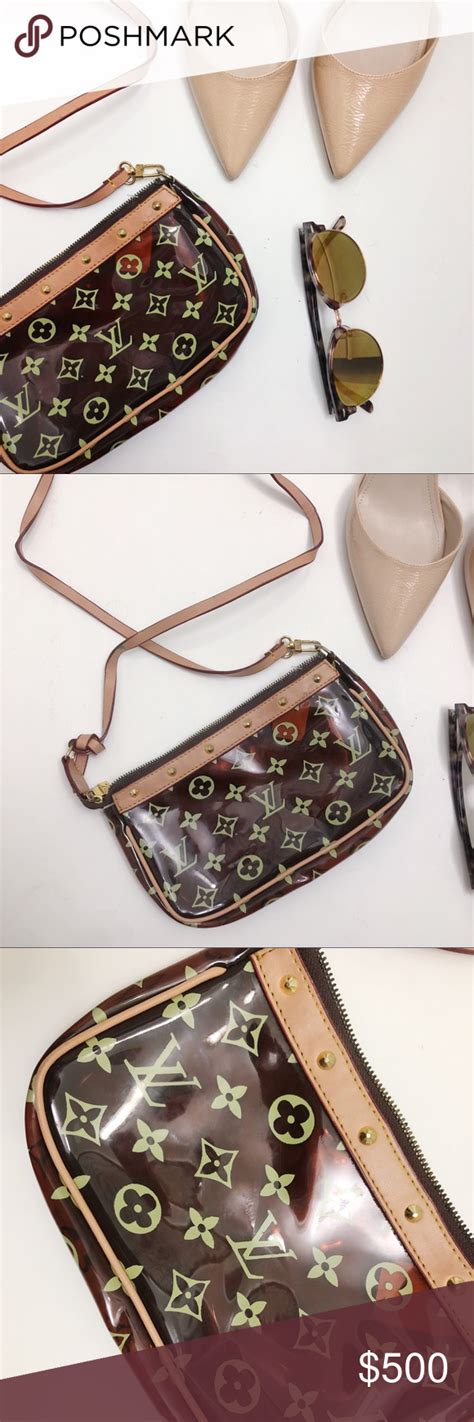 louis vuitton small clear bag